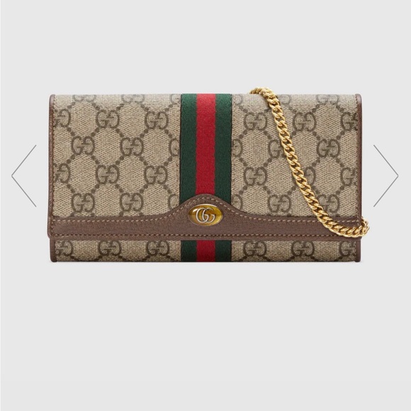 Gucci Handbags - Ophidia GG chain wallet